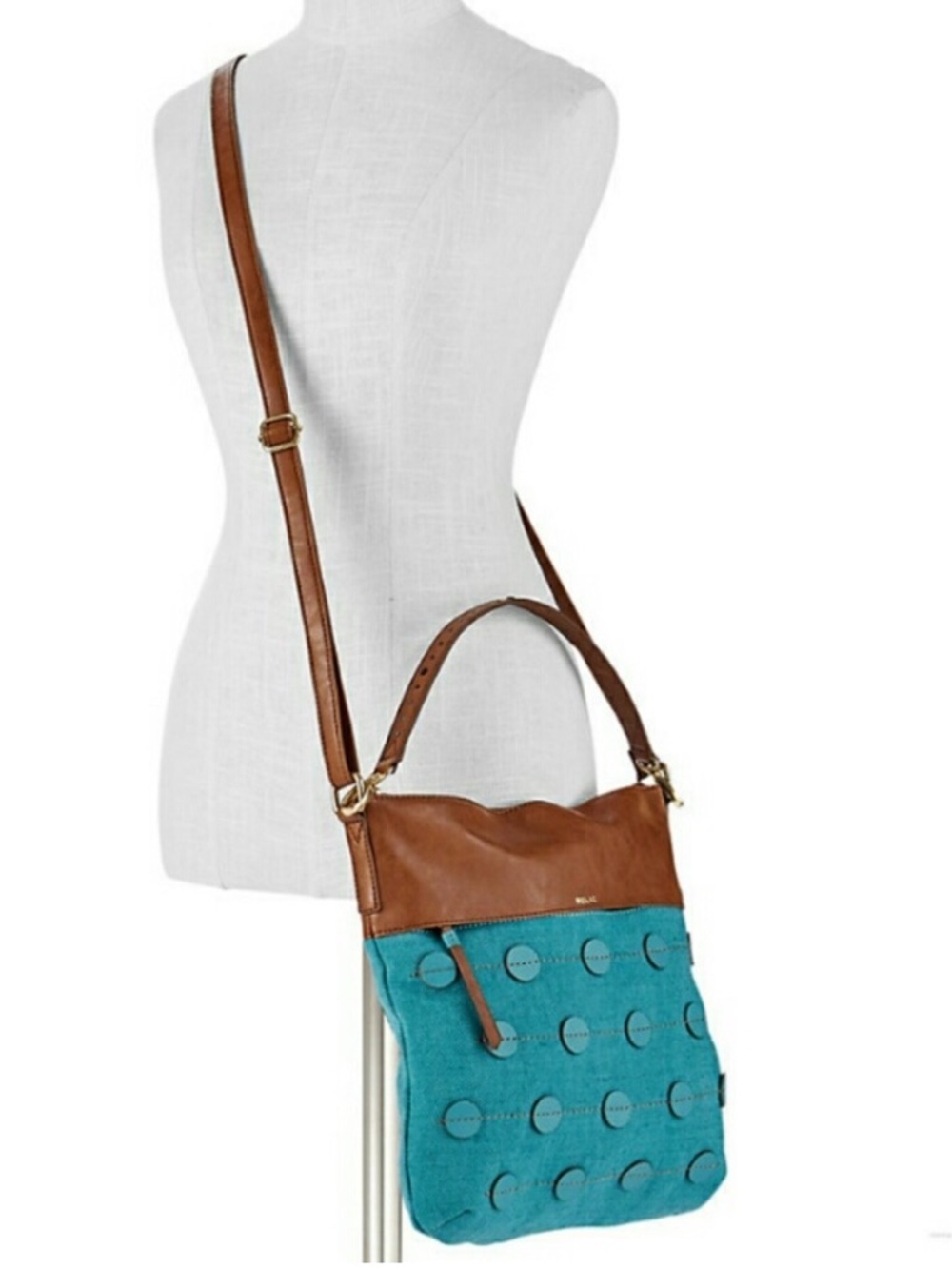 Relic Sophia Ocean Blue Crossbody Purse